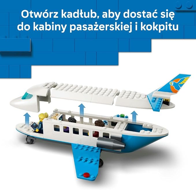 LEGO City Samolot pasażerski 60492 - obrazek 6