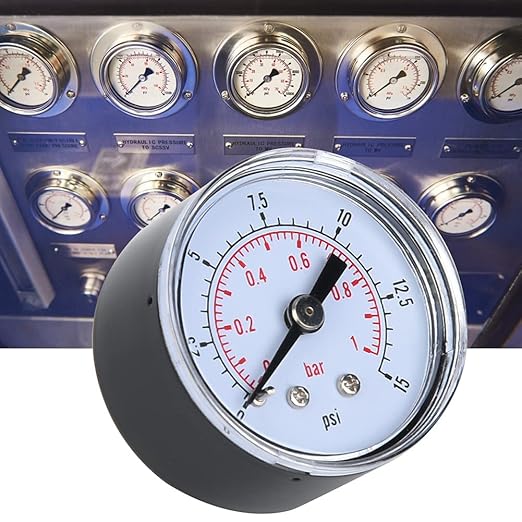 Mechaniczny Manometr Manometro + Acqua Manometr Wasser do Wody - obrazek 6
