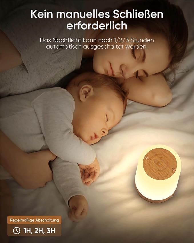 Bonsery Lampka nocna LED dotykowa - obrazek 4