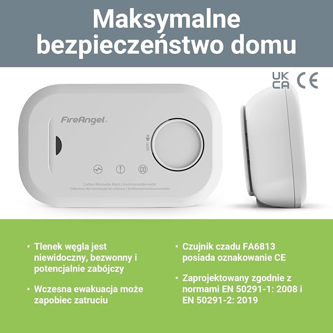 Fire Angel FA6813 Czujnik Czadu - obrazek 4