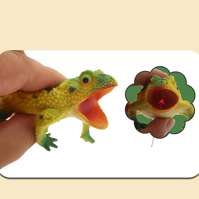 Realistyczna Żaba 4 Realistyczne Figurki Zwierząt Model - obrazek 7