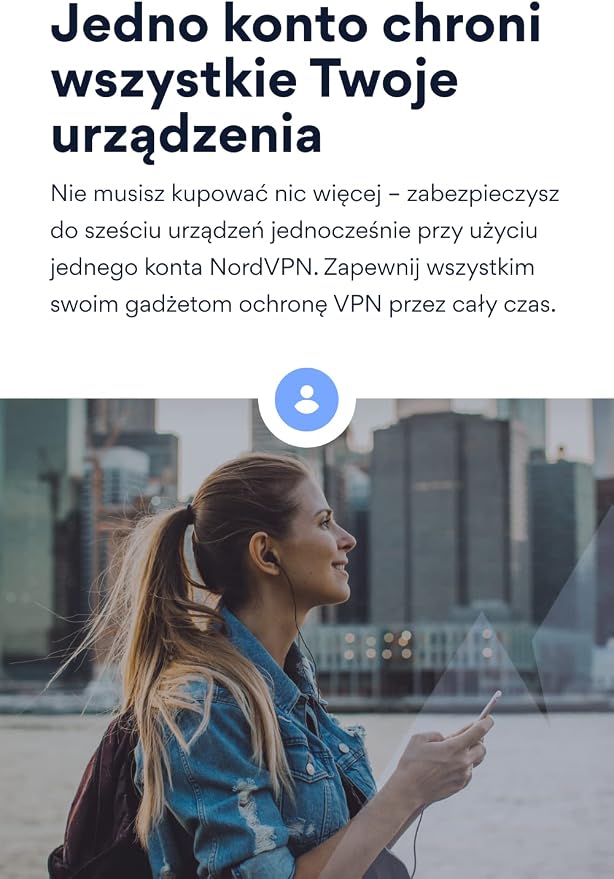 Roczna subskrypcja NordVPN Standard,oprogramowania zapewniającego ochronę w internecie dla 6 urządzeń – chroń dane osobowe oraz blokuj złośliwe oprogramowanie, niebezpieczne linki i reklamy - obrazek 5