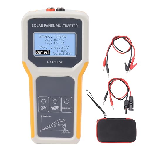 Generic Multimetr do Paneli Słonecznych EY1600W z Podświetleniem - obrazek 6