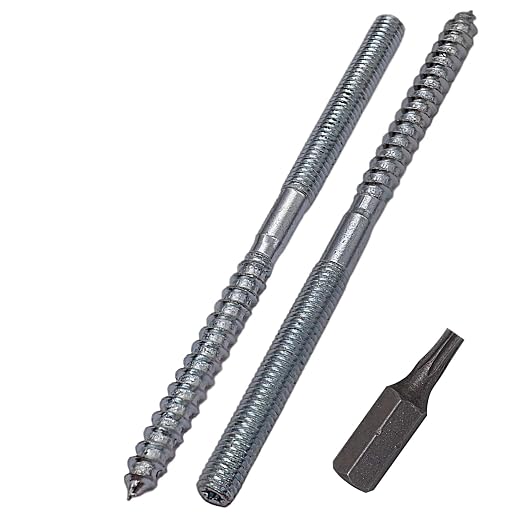 SKIR'CO Śruby wieszakowe M6 x 100 mm