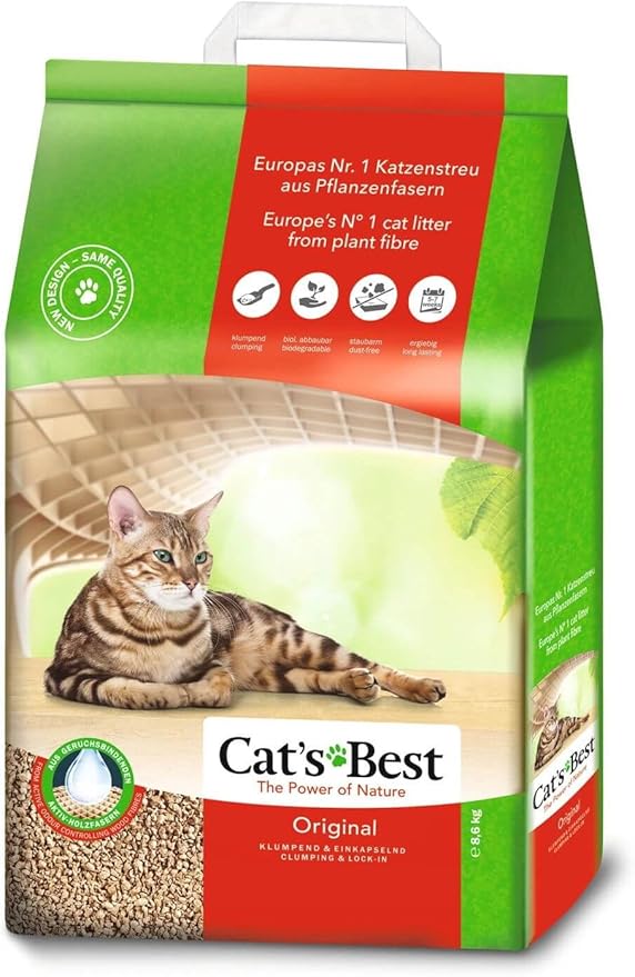 Żwirek dla kota zbrylający 100% biodegradowalny CAT'S BEST ORIGINAL