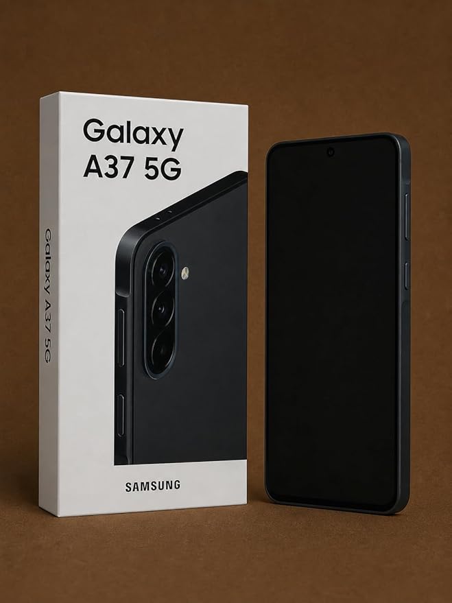 Samsung A376B Galaxy A37 5G 256 GB (Awesome Charcoal) (SM-A376BZAGEUB)