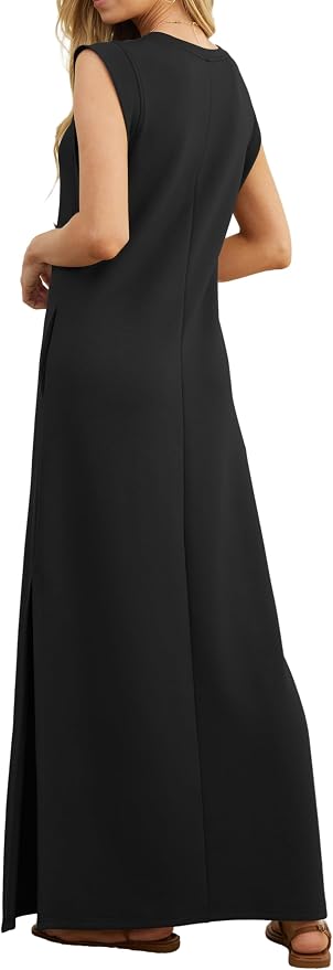 GRECERELLE Damska letnia sukienka maxi - obrazek 6