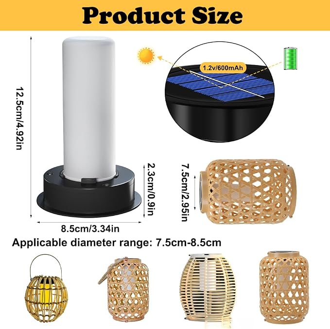 2 sztuki lamp solarnych zamienniki - obrazek 2
