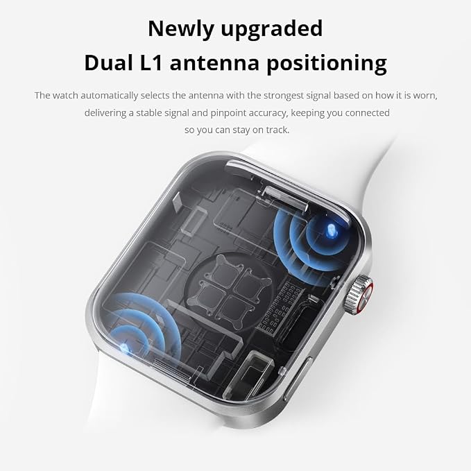 XIAOMI Redmi Watch 6, damski smartwatch męski, AMOLED 2,07", śledzenie sportu i fitness, 150+ trybów sportowych, do 24 dni pracy na baterii, 5ATM, zegarek GPS, Android™ i iOS, Szary, One Size - obrazek 7