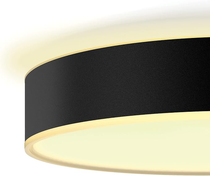 Philips Hue White ambiance Lampa sufitowa Enrave XL 1x49W (czarna), wiele odcieni bieli, możliwość przyciemniania, inteligentne oświetlenie - obrazek 6