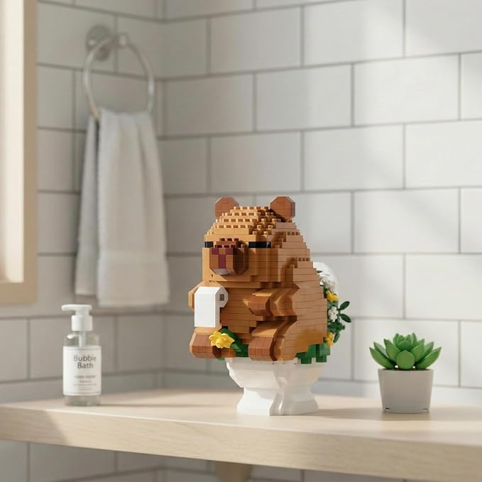 Bloki Konstrukcyjne Capybara 610 Sztuk Zestawów Konstrukcyjnych - obrazek 2