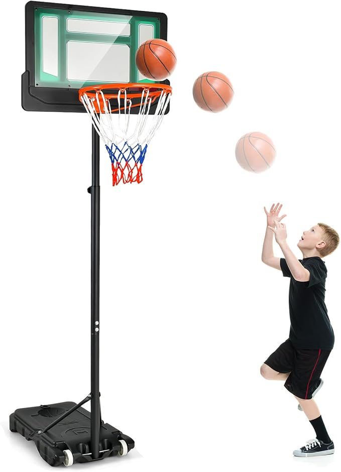 COSTWAY Stojak do koszykówki 90-210 cm