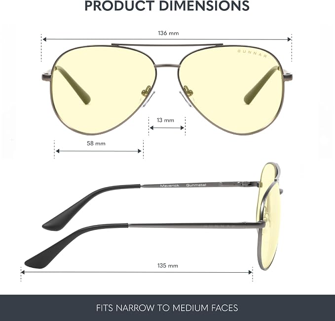 GUNNAR Okulary gamingowe Maverick - obrazek 3