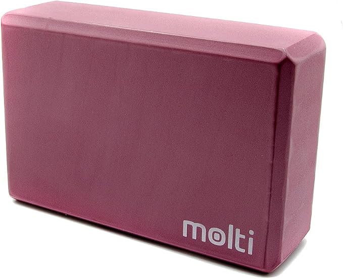 Blok do jogi z naturalnego korka i pianki, 23 x 15 x 7,5 cm, do jogi, asan, stretchingu, medytacji, pilatesu, fitnessu, balansowania