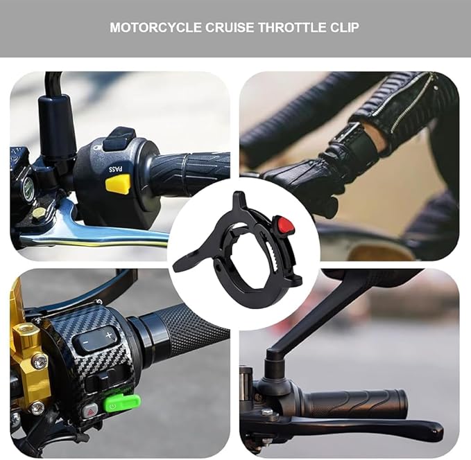 Tempomat motocyklowy uchwyt gazowy z wytrzymałego materiału ABS - obrazek 5