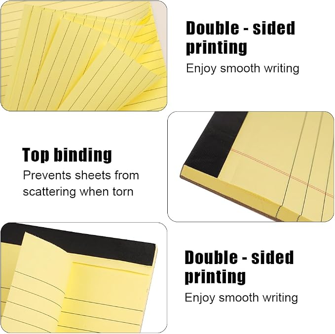 2 sztuki Legal Pad 29 6 x 21 4 cm - obrazek 3
