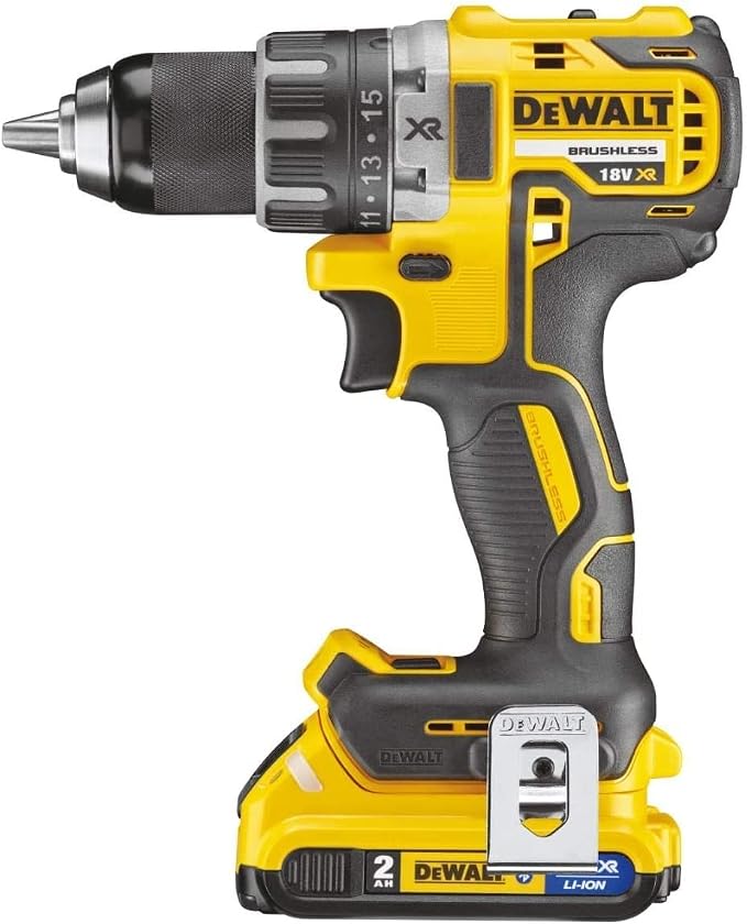 DEWALT Wiertarko-wkrętarka 18V XR w zestawie z dwoma akumulatorami - obrazek 3