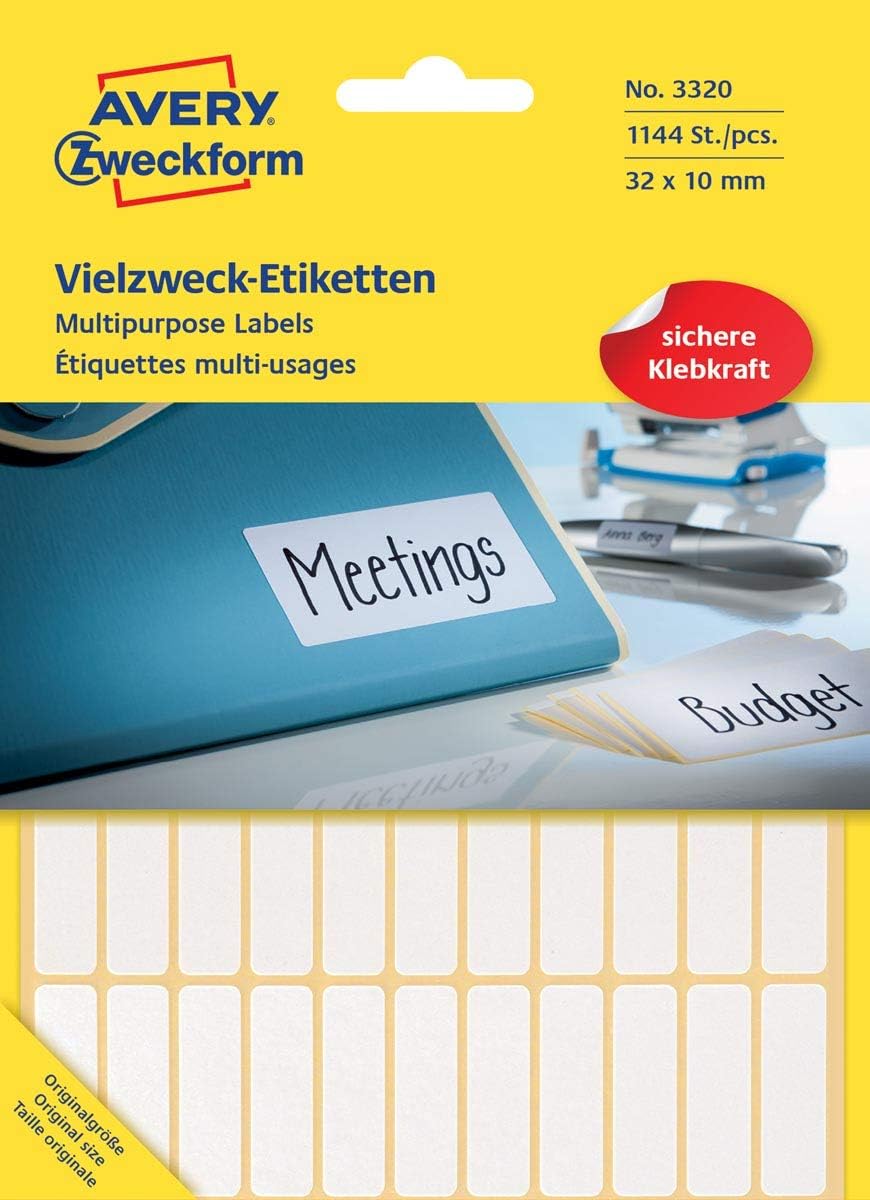 Avery Zweckform 3320 samoprzylepne etykiety do gospodarstwa domowego - obrazek 2