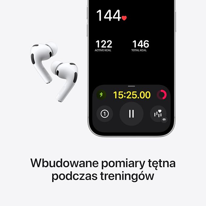 Apple AirPods Pro 3 Bezprzewodowe słuchawki - obrazek 3