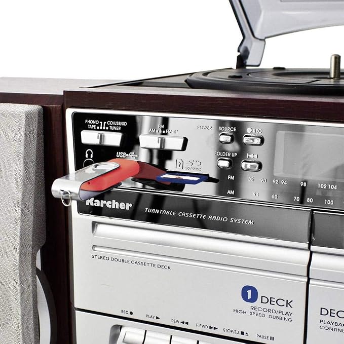 Kärcher Ka 320 9001090 Zestaw Stereo, Brązowy/Srebrny - obrazek 4