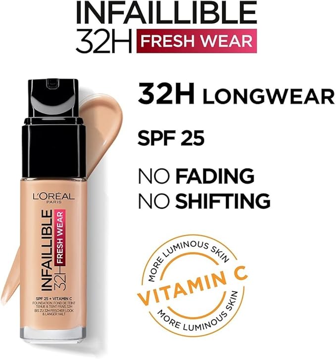 L'Oréal Paris Infaillible 24 h Fresh Wear Długotrwały kryjący - obrazek 4
