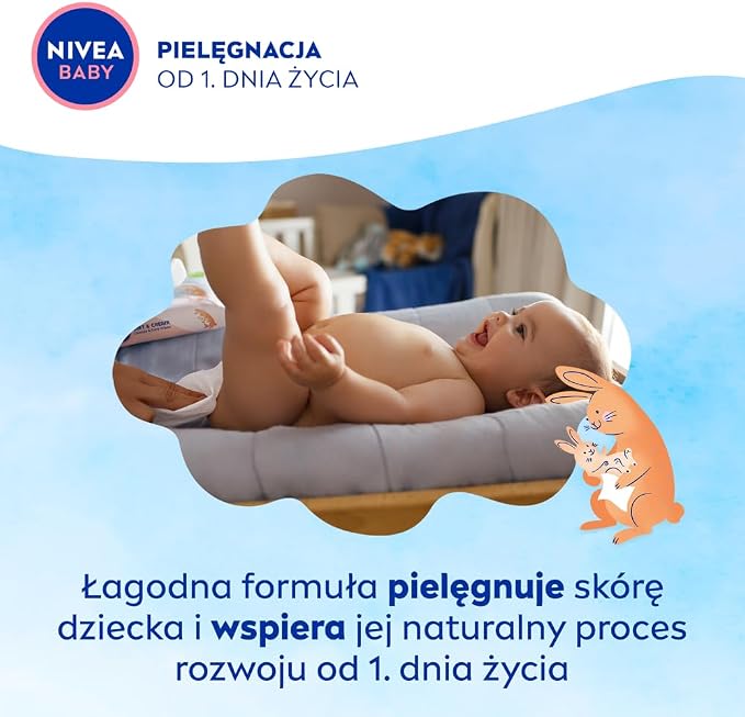 NIVEA BABY Chusteczki Biodegradowalne Soft & - obrazek 4