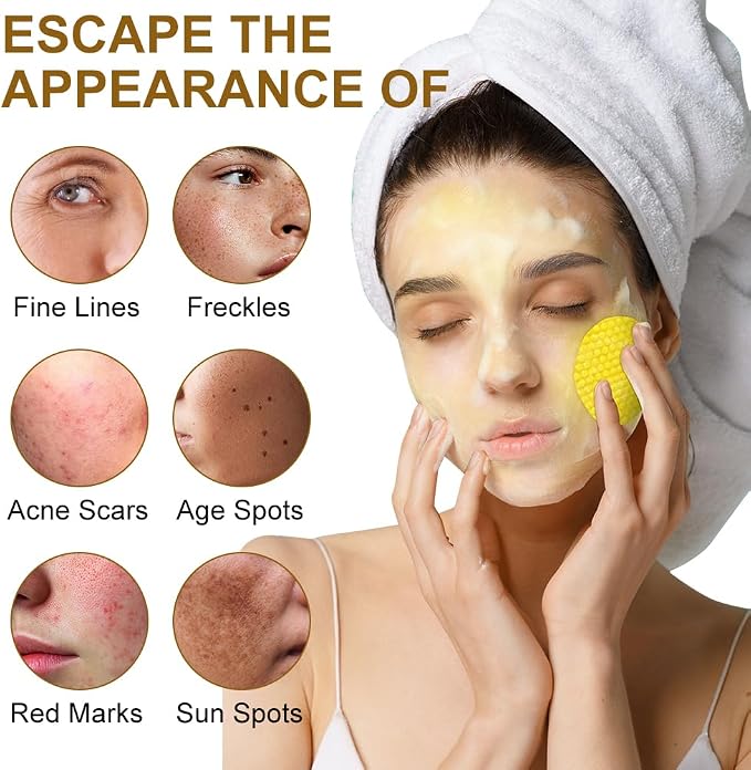 Aomig Turmeric Acid Cleansing Pads 50 sztuk płatków - obrazek 4
