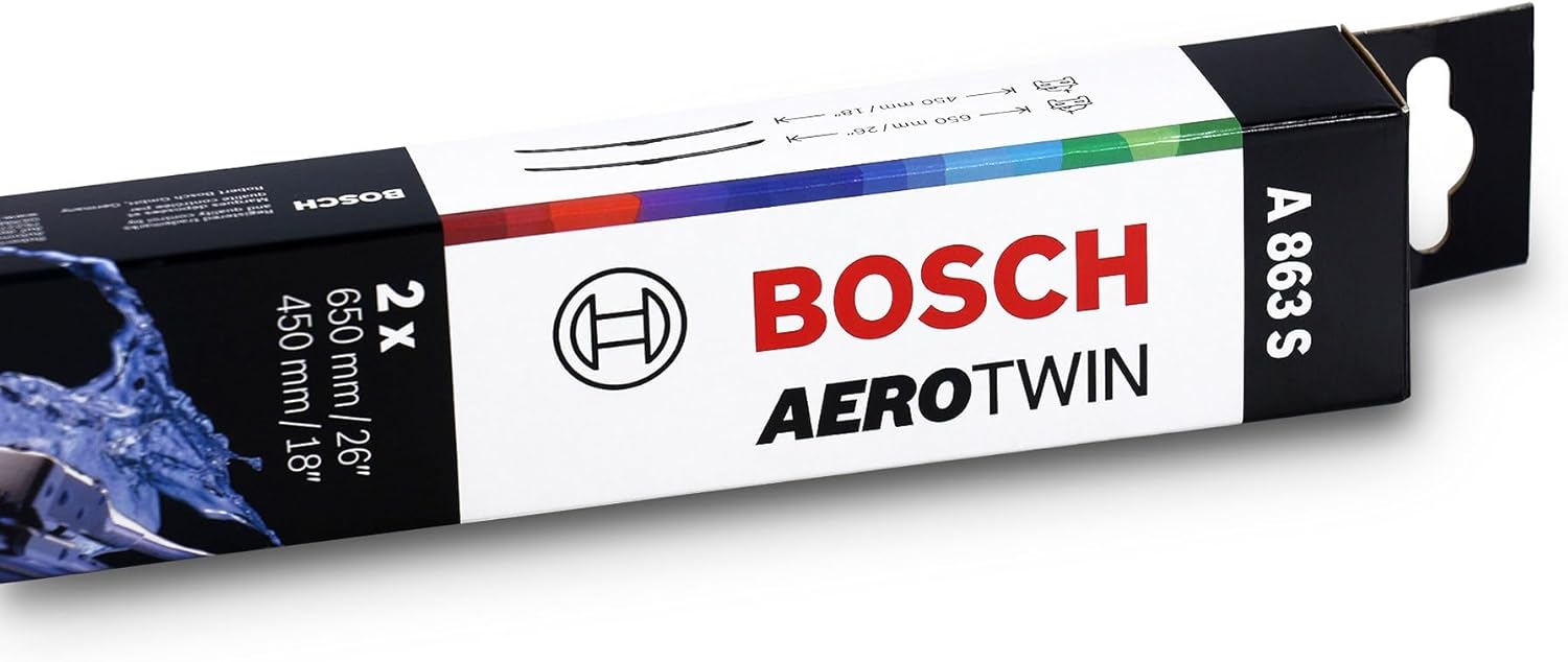Bosch 3 397 007 863 Pióro Wycieraczki, Czarny, 650 mm/450 mm - obrazek 3
