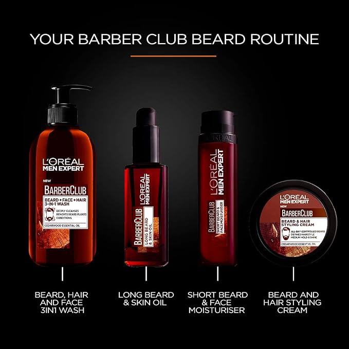 L'Oréal Paris Men Expert Barber Club Żel myjący Broda + Twarz - obrazek 4