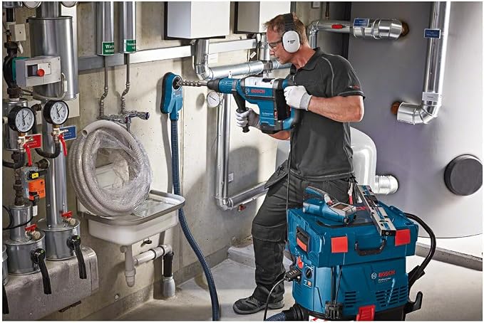 Bosch Professional: system odsysania pyłu GDE 68 (kompatybilny ze wszystkimi urządzeniami do wiercenia otworów o maks. średnicy 68 mm) - obrazek 2
