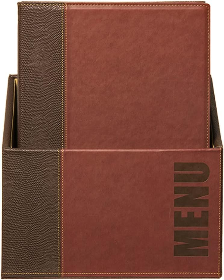 Securit Pudełko menu z modnym zakresem z 20 kartami menu A4 - obrazek 2