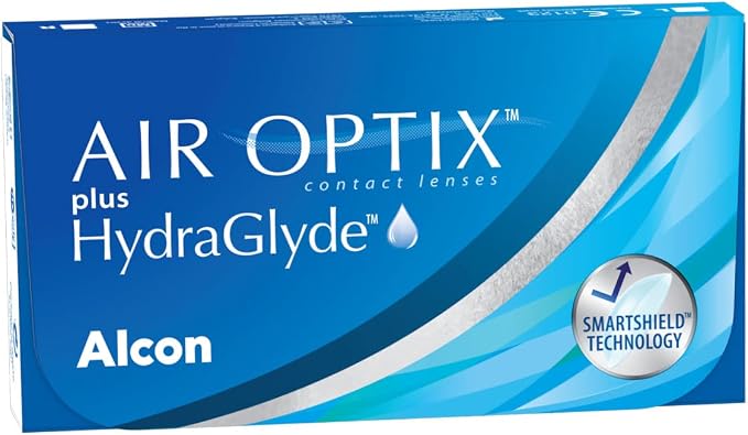 Air Optix Plus Hydraglyde Miesięczna soczewki Miękkie - obrazek 3