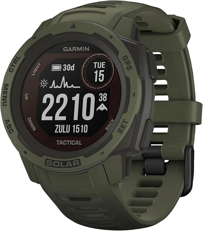 Garmin Instinct Solar Tactical taktyczny zegarek GPS z baterią