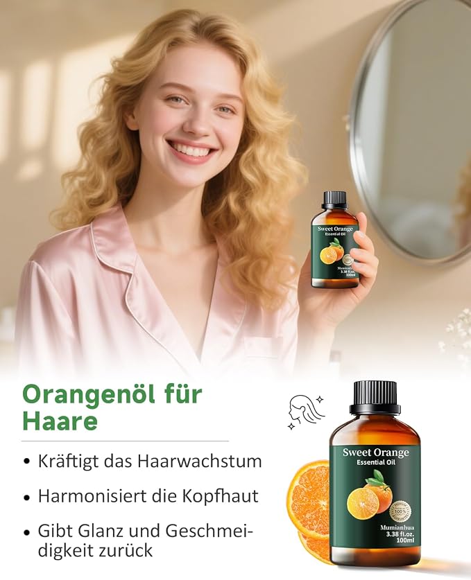 Olejek pomarańczowy 100 ml 100% naturalny olejek eteryczny - obrazek 5