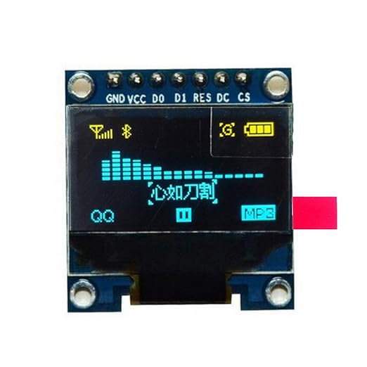 0 96" SSD1306 SPI OLED wyświetlacz LCD 128 x 64 OLED do 51 STM34