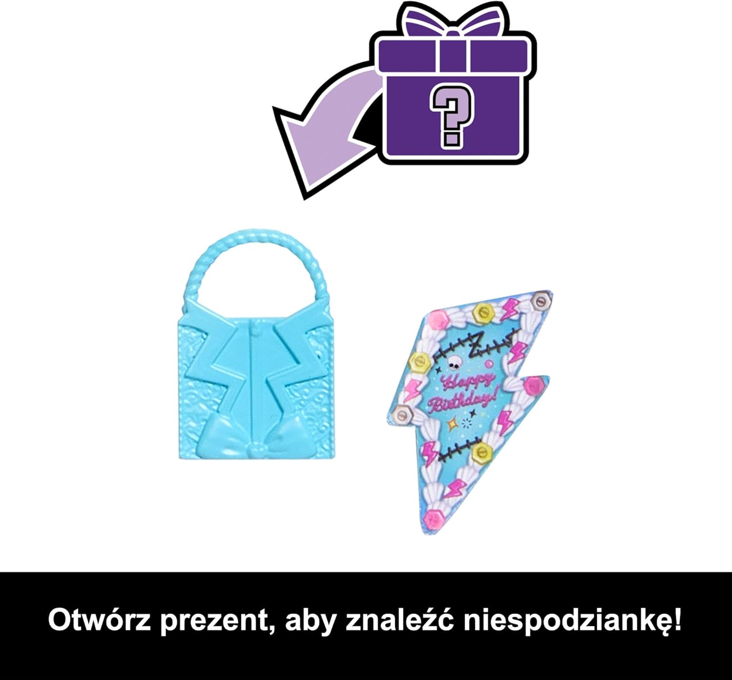 Monster High Scary Sweet Birthday Frankie Stein lalka - obrazek 4
