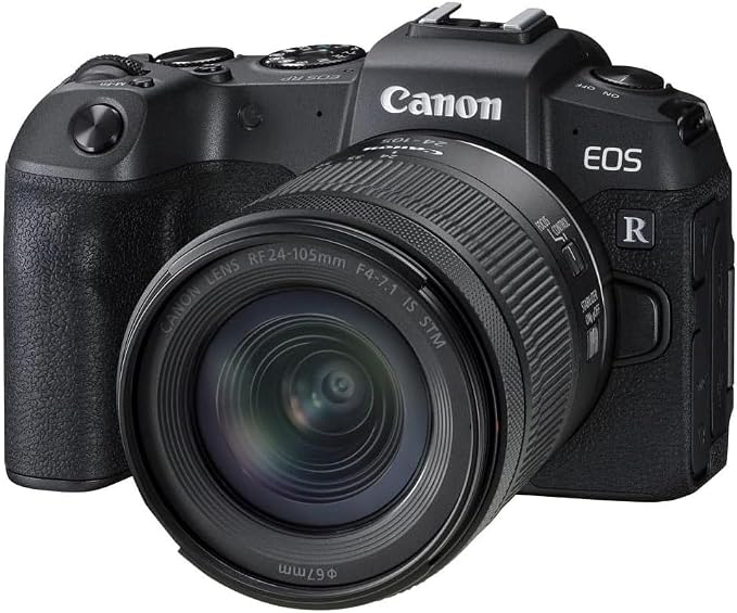 Canon EOS RP aparat systemowy z obiektywem RF 24 – 105 mm F4 – 7.1 IS STM, bezlusterkowy, wyświetlacz LCD II o przekątnej 7,5 cm, 4 K, procesor obrazu DIGIC 8, Wi-Fi, Bluetooth, pełnoklatkowy, czarny - obrazek 7