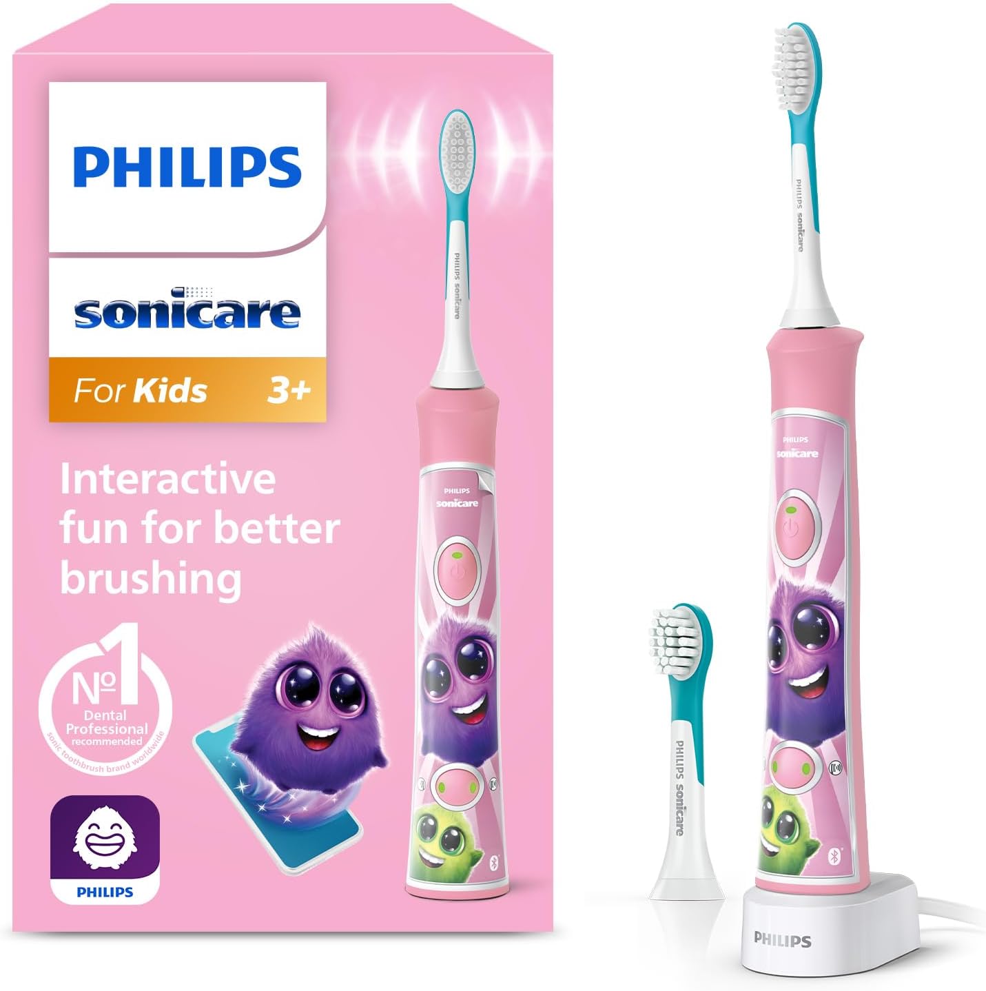 Philips Sonicare For Kids elektryczna szczoteczka soniczna - obrazek 2