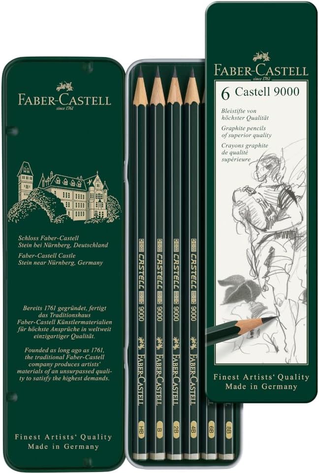 FABER-CASTELL zestaw ołówków Castell 9000 - obrazek 2