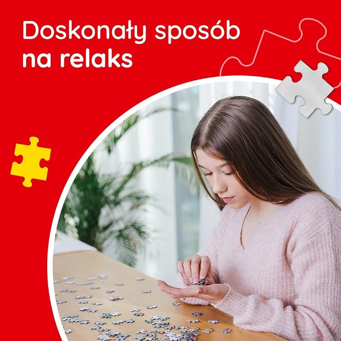 Trefl Puzzle 1500 Elementów Dolina Val di Funes - obrazek 5