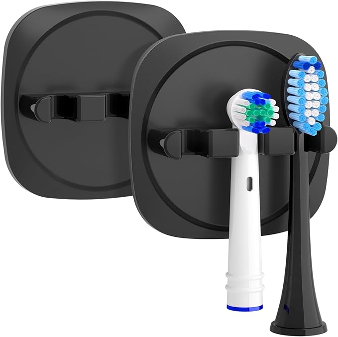 Elektryczny uchwyt na szczoteczkę do zębów 2 sztuki