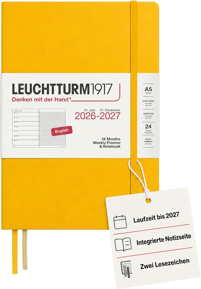 LEUCHTTURM1917 Kalendarz tygodniowy na rok 2027