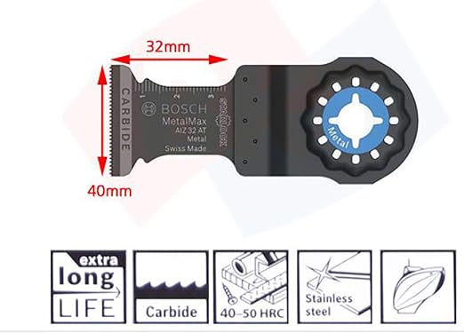 Bosch Accessories Brzeszczot Segmentowy, Szary, 5 Sztuk - obrazek 4