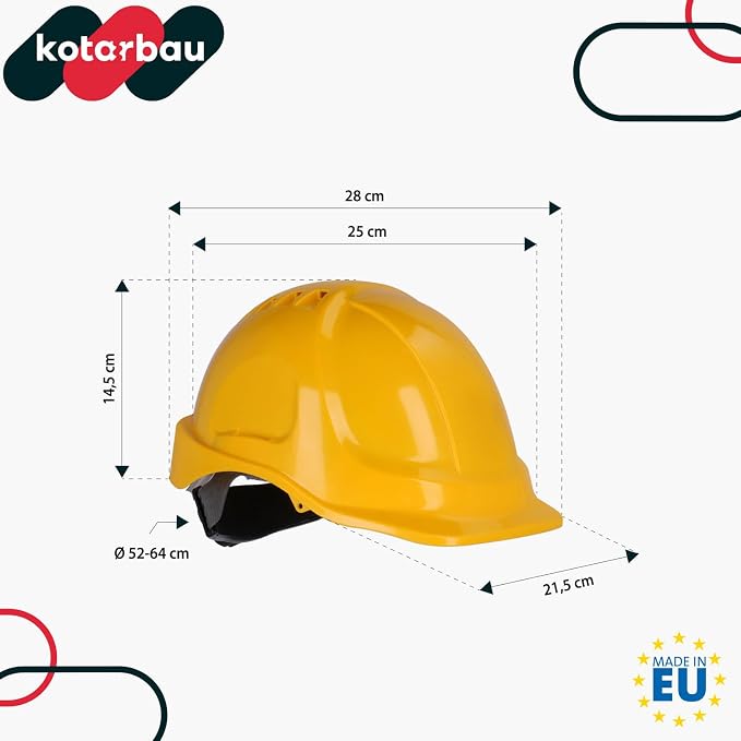 KOTARBAU® Regulowany kask ochronny Kolor - obrazek 4