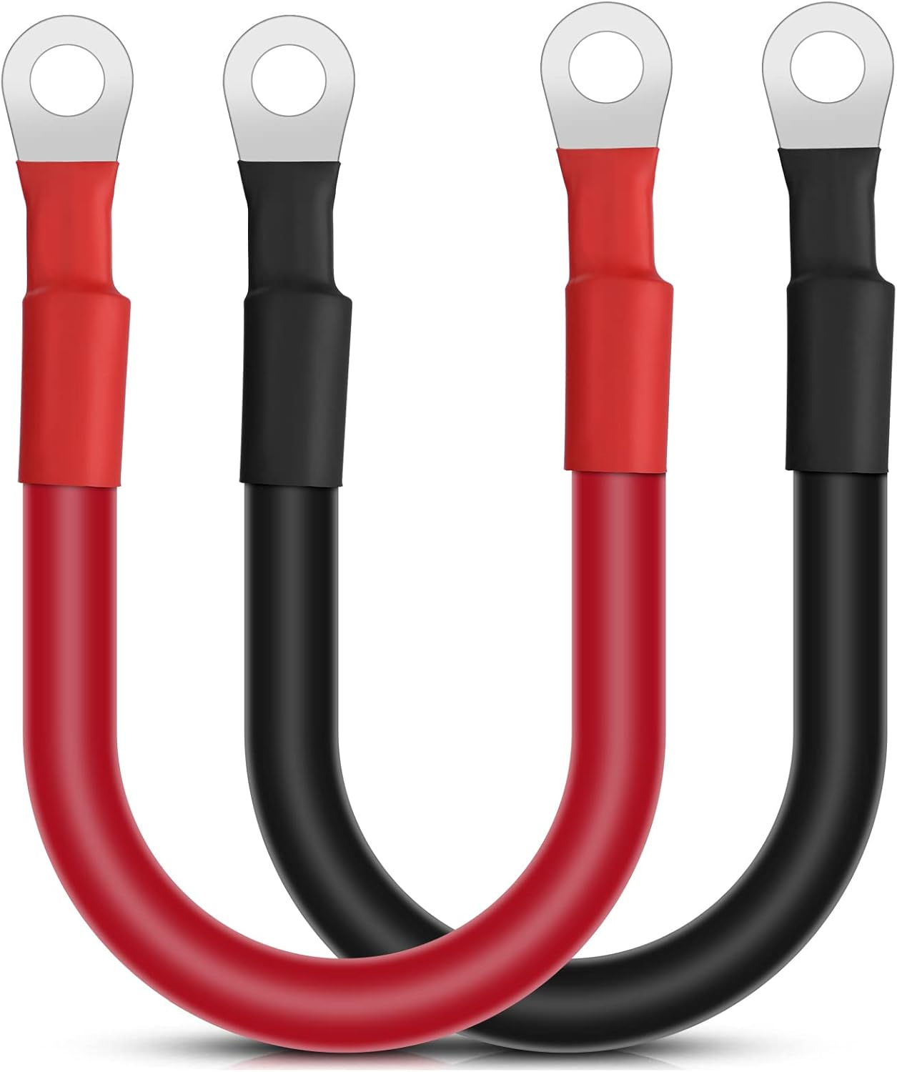 URAQT Kabel Akumulatora 2 Sztuki 35mm² 30cm Kabel Akumulatora - obrazek 2