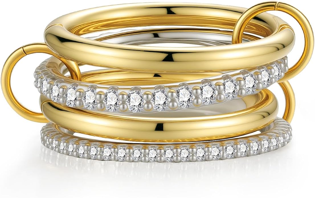 Emibele Stackable Rings for Women