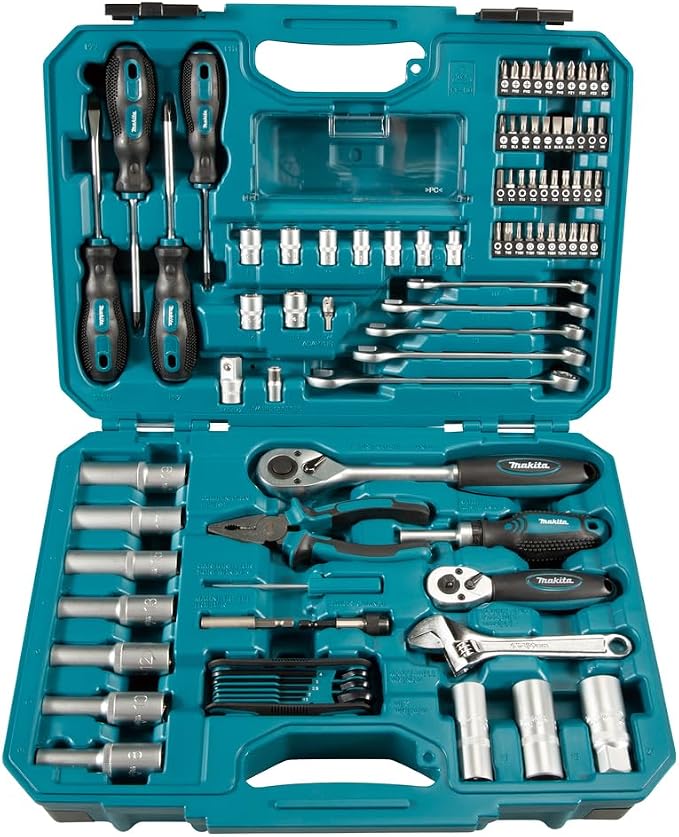 Makita Zestaw Narzędzi dla Mechaników, Wielokolorowy, 87 elementów