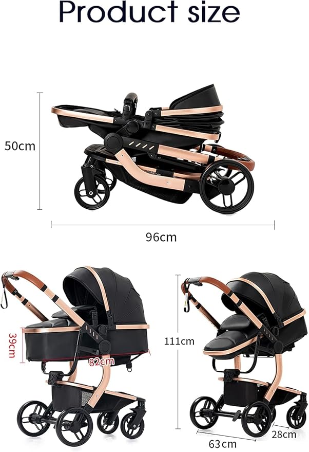 Wózek i dziecięcy 3 w 1 system podróży - obrazek 3