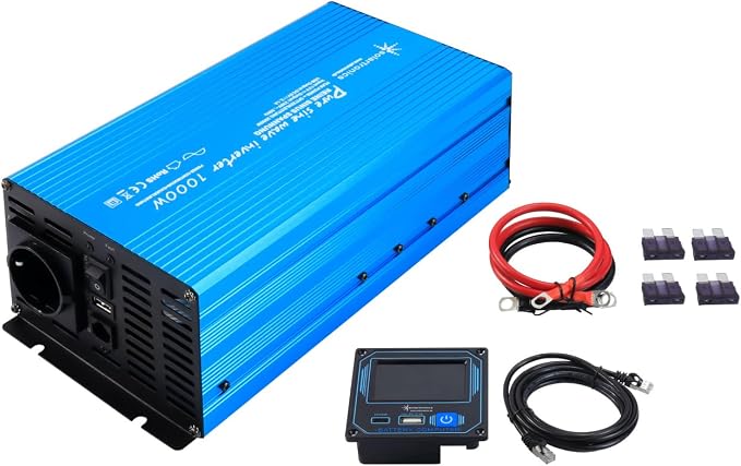 SOLARTRONICS TS1000 przetwornica napięcia 12 V 230 V czysty - obrazek 3