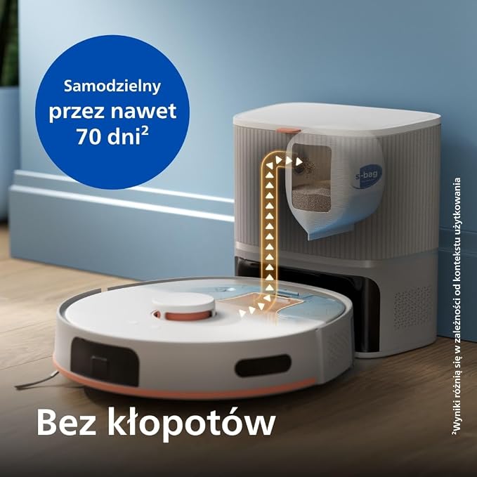 Philips HomeRun Robot Odkurzająco-Mopujący serii 5000 - obrazek 5